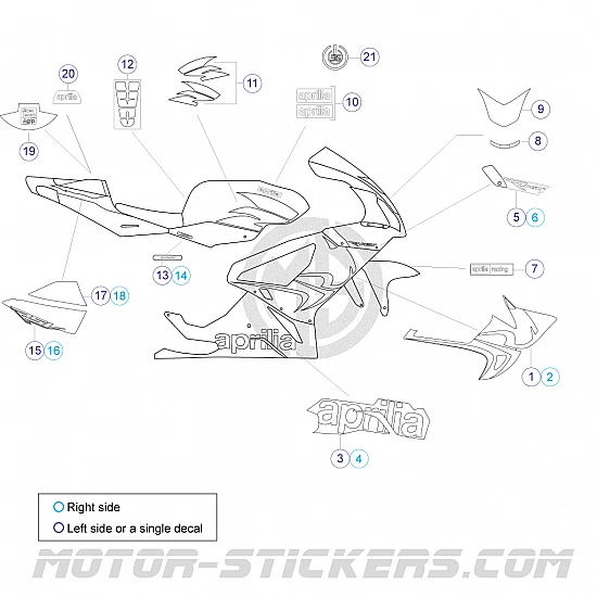 Aprilia RSV 1000R Mille 2008