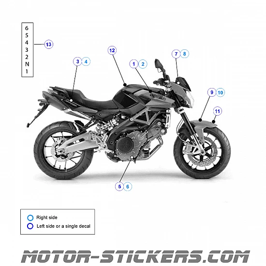 Aprilia Shiver 750 2013