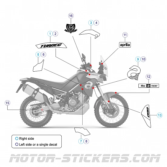 Aprilia Tuareg 660 2023
