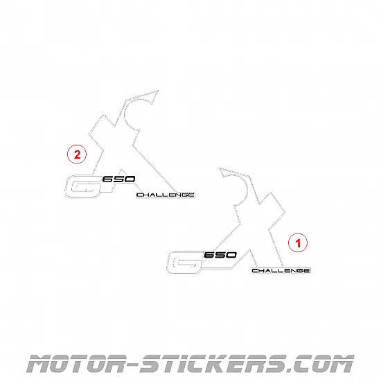 BMW G 650X Challange 2007