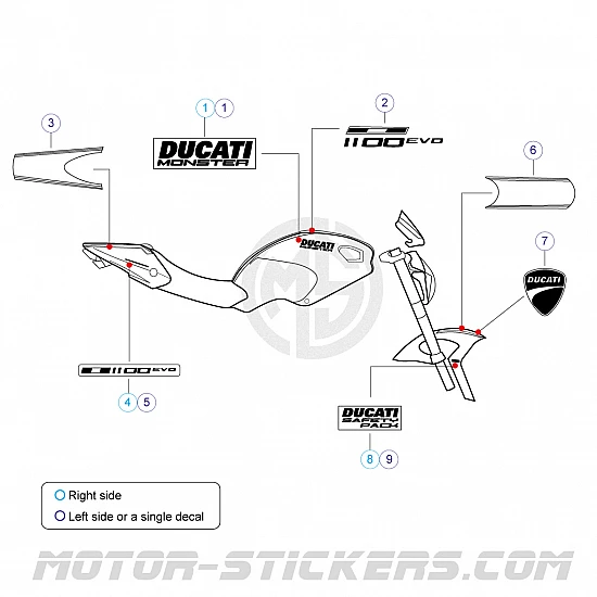 Ducati Monster 1100 EVO 2013