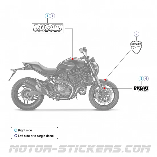 Ducati Monster 821 Dark 2015