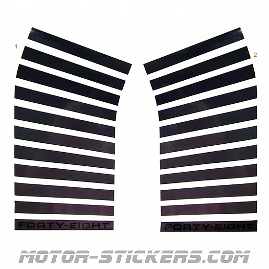 Harley Davidson XL 1200X Sportster Forty Eight 2017