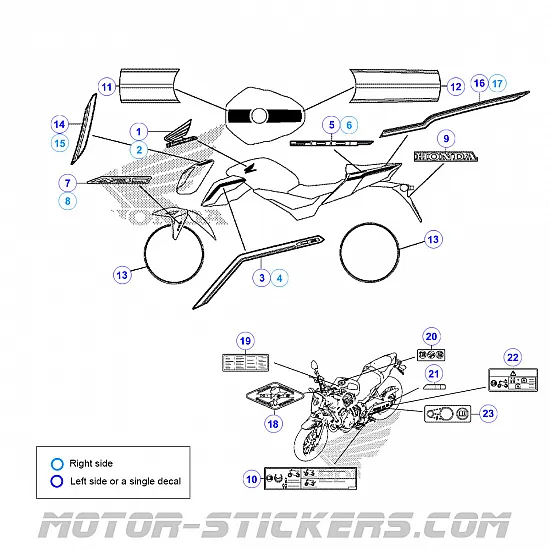 Honda CB 500F 2016-2017