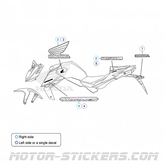 Honda CB 750 Hornet 2024
