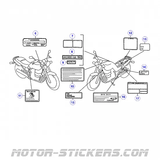 Honda CB 750 Seven fifty 1994-1995
