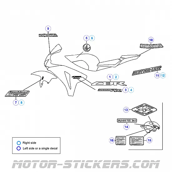 Honda CBR 1000RR USA 2008