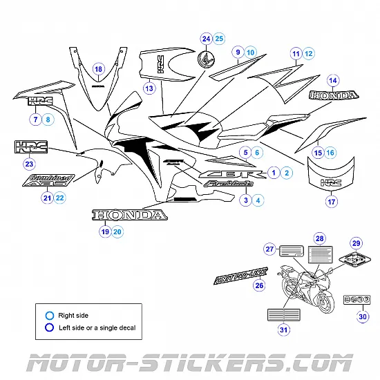 Honda CBR 1000RR HRC 2010