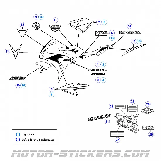Honda CBR 1000RR HRC 2012