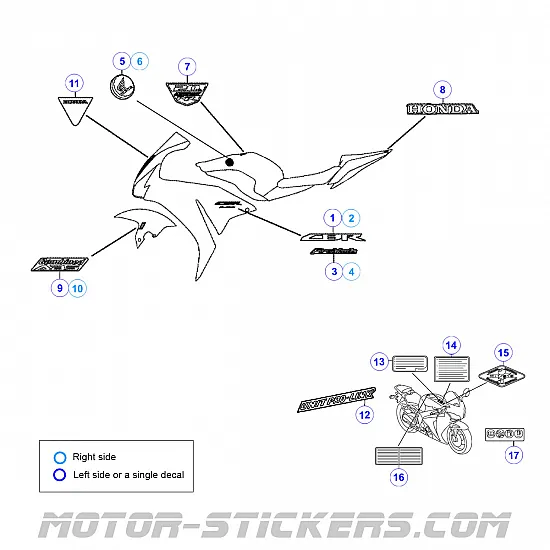 Honda CBR 1000RR Fireblade 2012