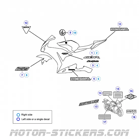 Honda CBR 1000RR Fireblade 2014