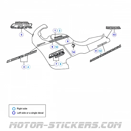 Honda CBR 1000F 1987