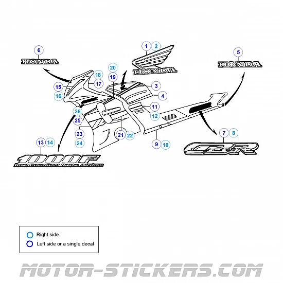 Honda CBR 1000F 1993
