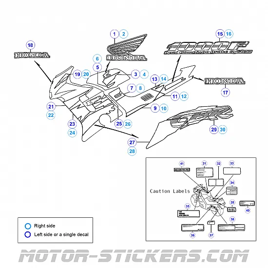 Honda CBR 1000F 1996