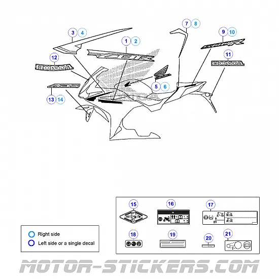 Honda CBR 500R 2016-2017