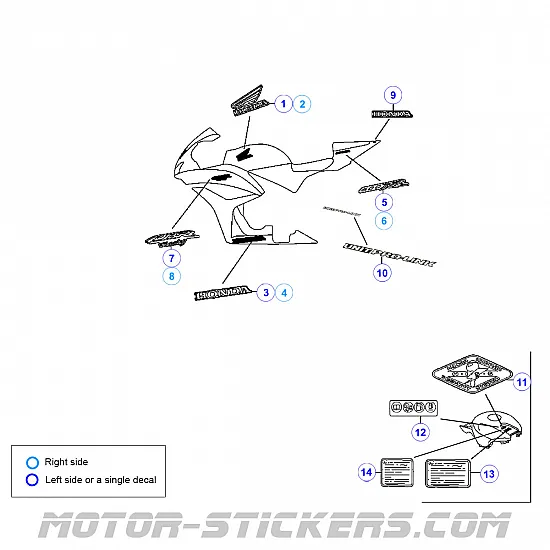 Honda CBR 600RR 2007-2008