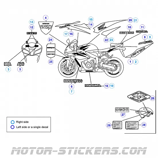 Honda CBR 600RR Hannspree 2008