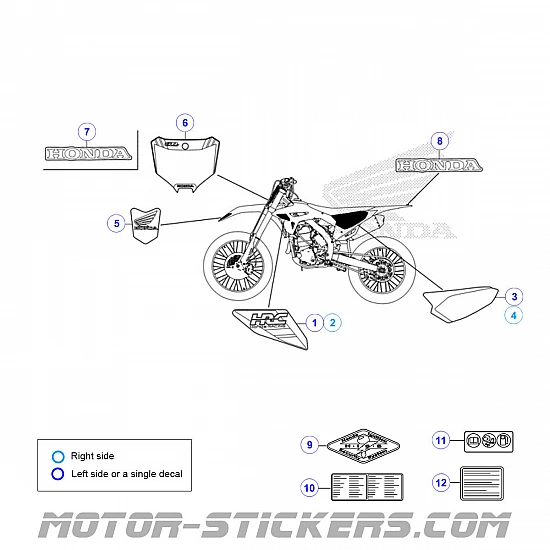 Honda CRF 450R 50th Anniversary 2023