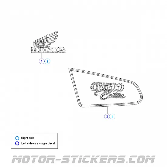 Honda CX 500 Custom 1982
