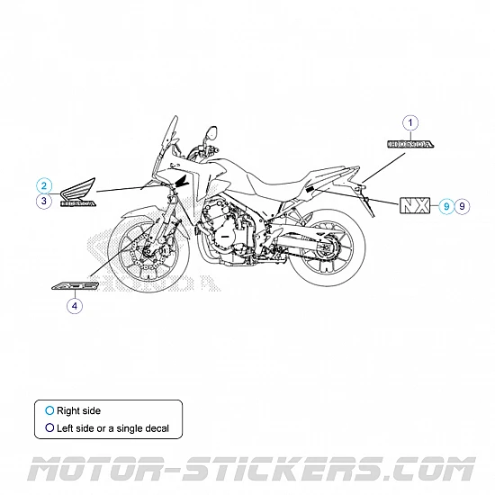 Honda NX 500 2024