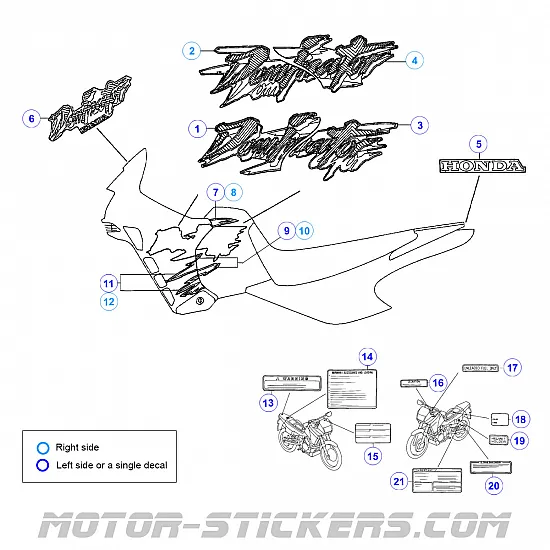 Honda NX 650 Dominator 1993