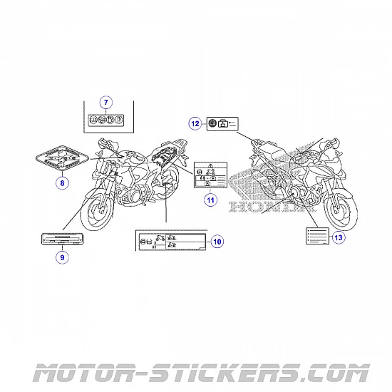 Honda VFR 1200X Crosstourer 2016