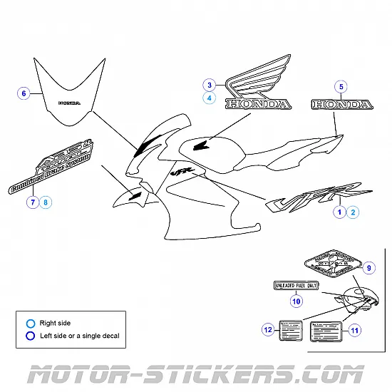 Honda VFR 800 V-TEC 2006-2010