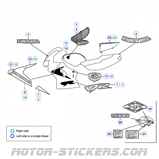 Honda VFR 800 Anniversary 1999