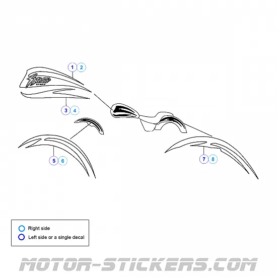 Honda VT 1100 Shadow Sabre US 2001