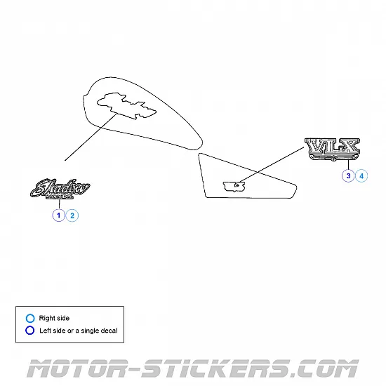 Honda VT 600 Shadow 1988-1991