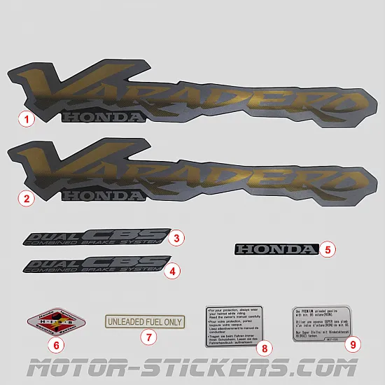 Honda XL 1000V Varadero 2000