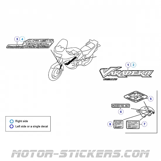 Honda XL 1000V Varadero 2005