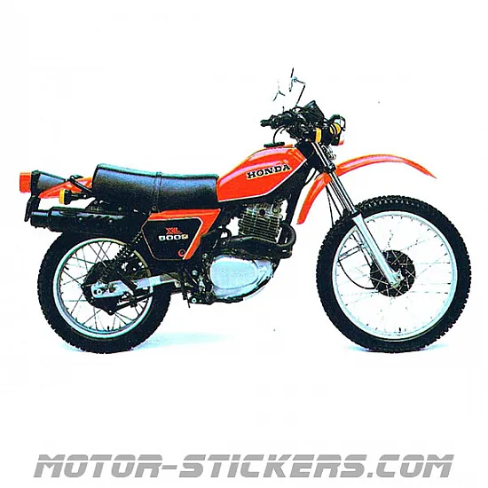 Honda XL 500S 1980