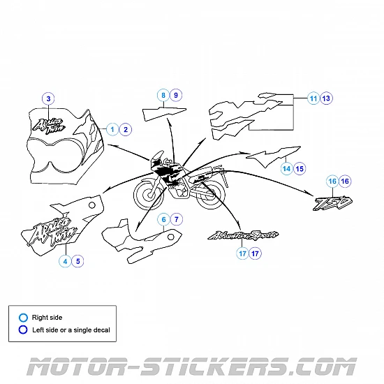 Honda XRV 750 Africa Twin 1997