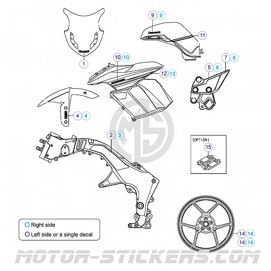 Kawasaki Z1000 SX 2016