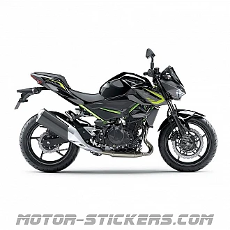 Kawasaki Z400 2020 decals