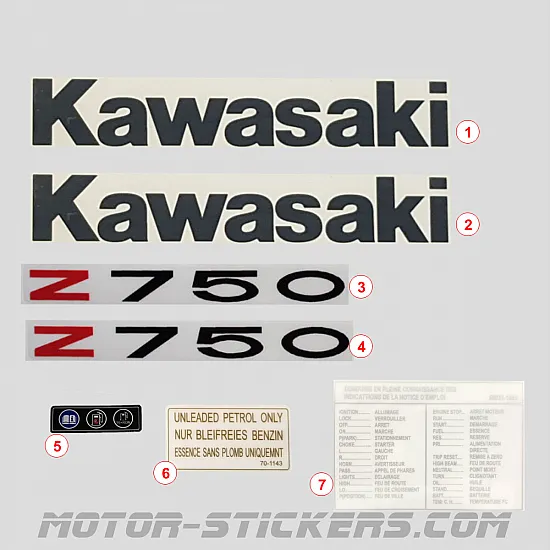 Kawasaki Z750 2007