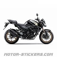 Kawasaki Z750 R 2012 decals