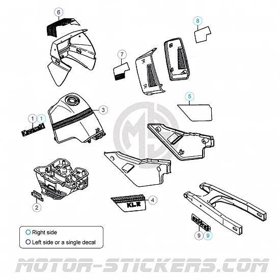 Kawasaki KLR 650 1990