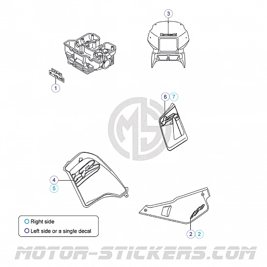 Kawasaki KLR 650 1997