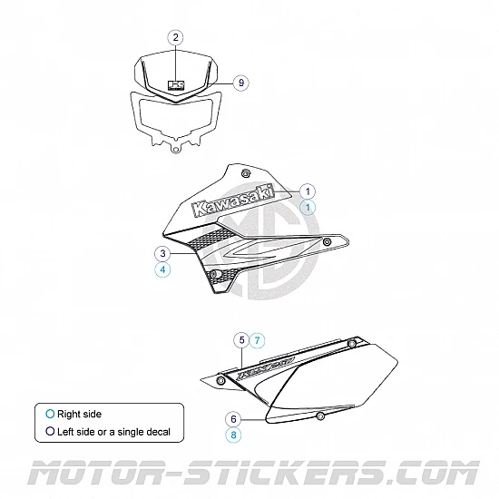 Kawasaki KLX 250 2009