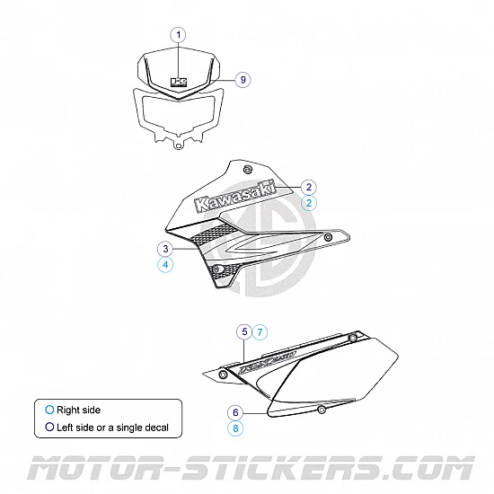Kawasaki KLX 250 2009