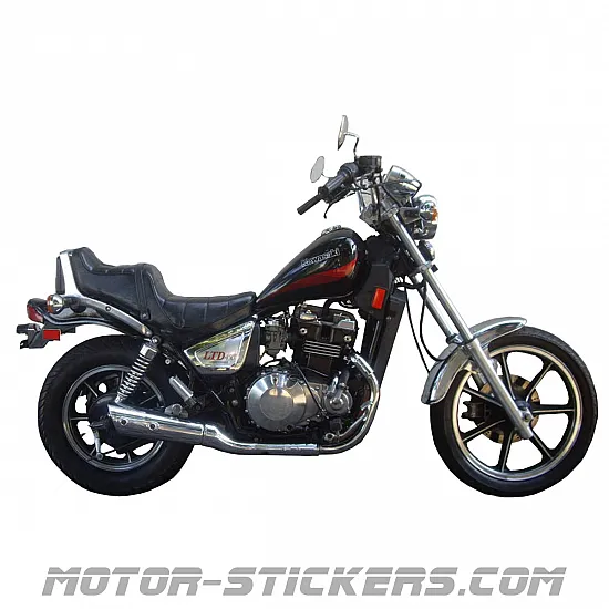 Kawasaki LTD 450 1986-1990