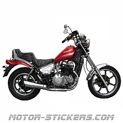 Kawasaki LTD 450 1986-1990