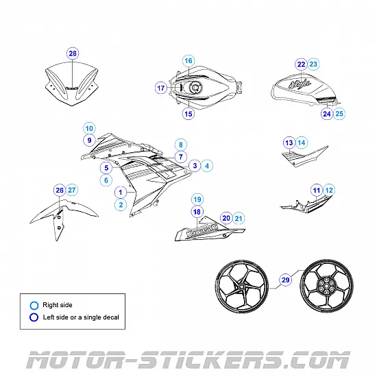 Kawasaki Ninja 300 2016-2017