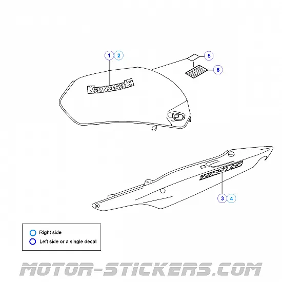 Kawasaki ZR7-S 1999-2003