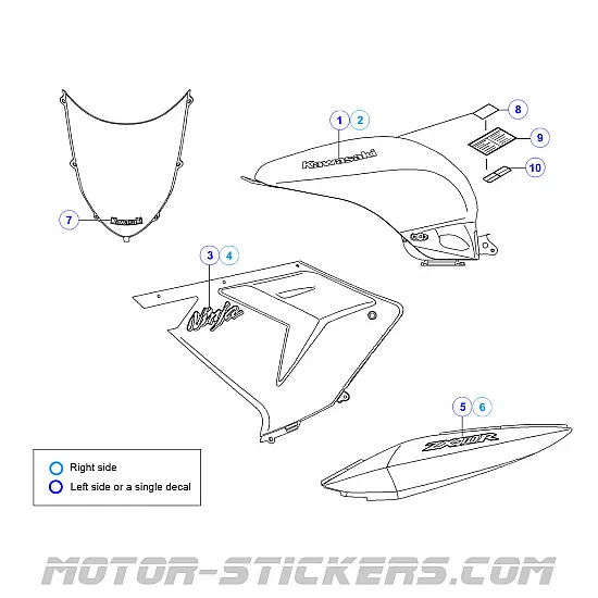 Kawasaki ZX-10R 2004