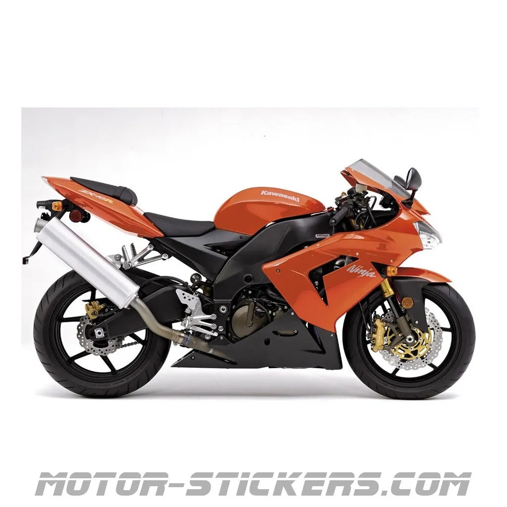 Kawasaki ZX-10R 2005 decals