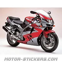 Kawasaki ZX9R 1995 decals