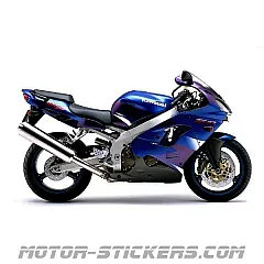 Kawasaki ZX-9R 2000 decals